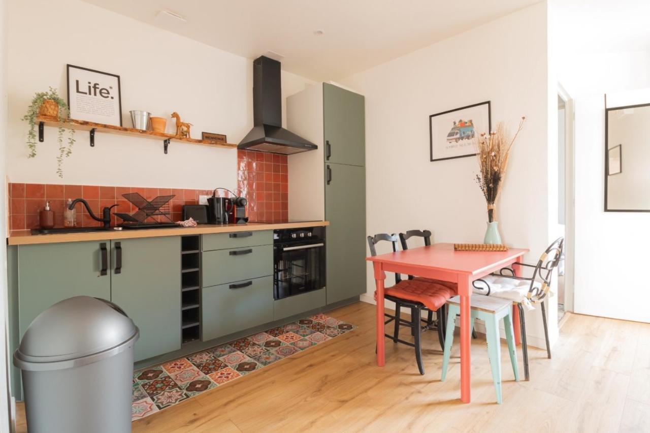 Ferienwohnung Chill And Work / Gare Tgv / Beau T2 Renove Rennes Exterior foto